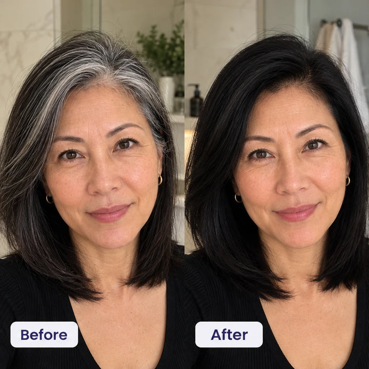 Color-Adapting Hair Dye Shampoo