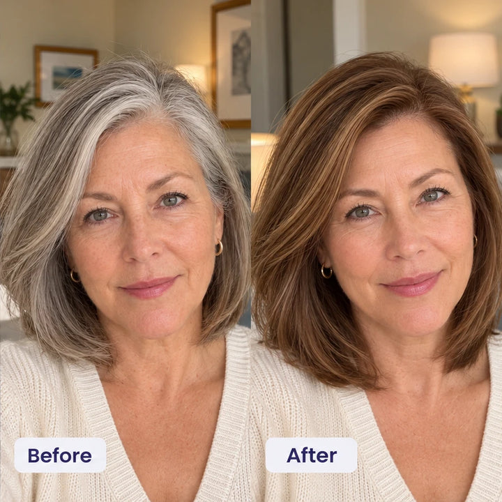 Color-Adapting Hair Dye Shampoo